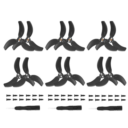 Generic (12Pcs) Avata 2 Propellers Blades Low Noise Wings Quick Replacement Spare for DJI Avata 2 Drone Accessories