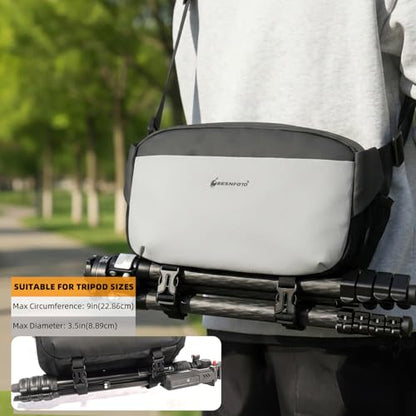 Besnfoto Everyday Crossbody Bag Camera Sling Bag - color: Grey