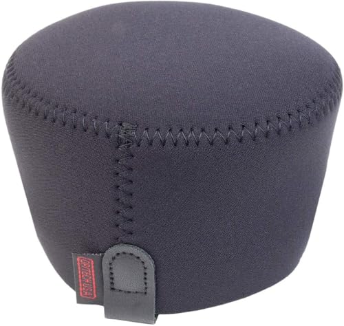 OP/Tech USA Hood Hat – Universal Lens Cap for DSLR & Digital Cameras | Neoprene Camera Lens Hood, Soft Cap for Camera Lens & Protection - Large (Black) - Made in USA - color: Black, size: Large