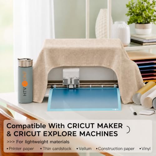 HTVRONT Light Grip Cutting Mat 12x12, 6 Pack, Quilting & Crafting - color: Blue, size: 12*12 in