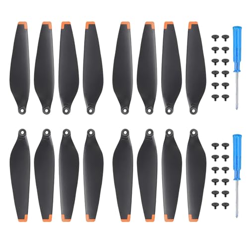 16Pcs Mini 4 Pro/Mini 3 Pro Propellers with Screws Compatible with DJI Mini 4 Pro Mini 3 Pro Blades Props Wings Replacement Accessories (Not for MINI 3)