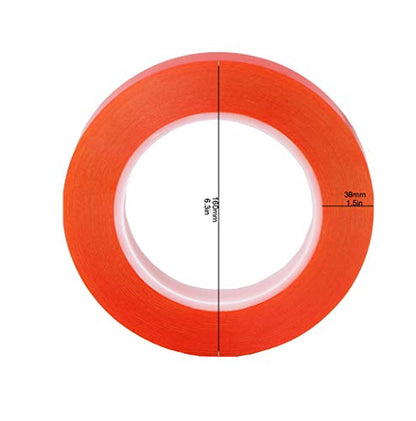Kaisiking 15mm x 25M Wide Clear Double Sided Tape Two Sided Adhesive Tape - size: 1pcs (15mm)
