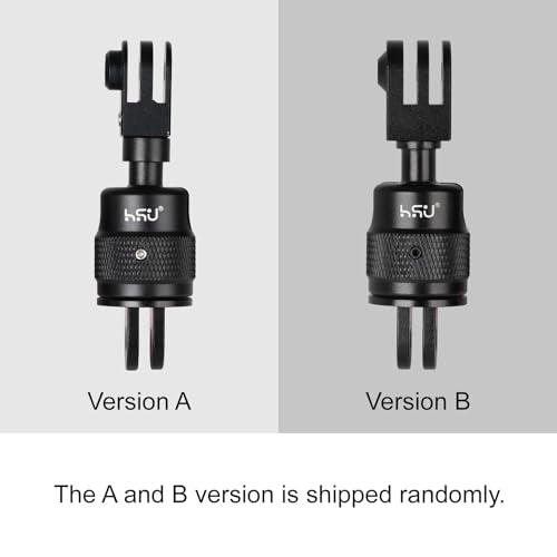 HSU 360° Rotation Camera Mount, Aluminum Vertical Bracket Tripod Adapter - size: 2.54 cm x 2.54 cm x 7.87 cm