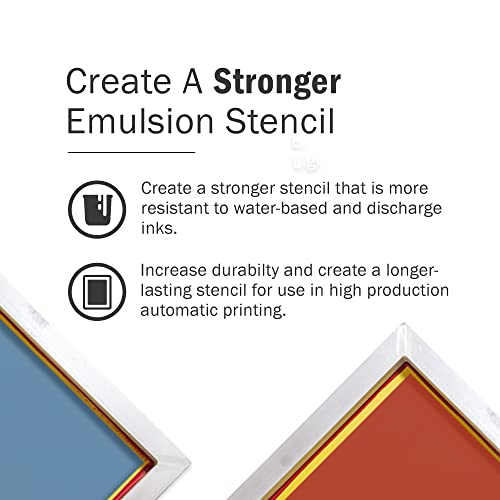 Ecotex® Emulsion Hardener for Screen Printing Emulsion (Pint - 16oz.) - size: 16 fl oz