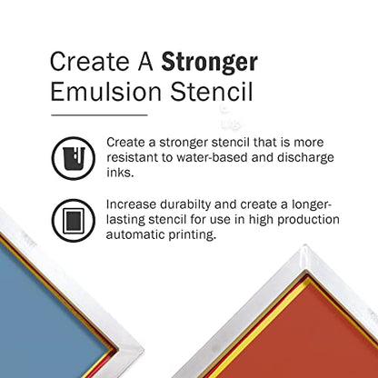 Ecotex® Emulsion Hardener for Screen Printing Emulsion (Gallon - 128oz.) - size: 128 fl oz