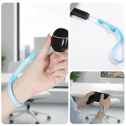 9 PCS Hand Wrist Strap, Adjustable Phone Lanyards for Wii Remote Strap Multi Purpose Wristbands Phone Straps Wristlet Wristband with Lock for Wii Remote Controller, MobilePhone, Mp3, Digital Camera