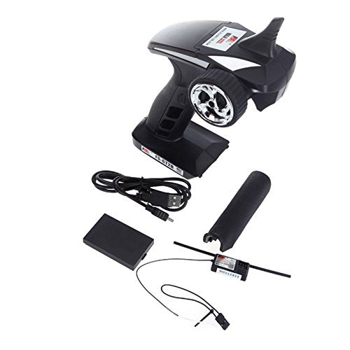 GoolRC Flysky FS-GT2B 2.4G 3CH Radio Model Remote Control Transmitter & Receiver for RC Car Boat
