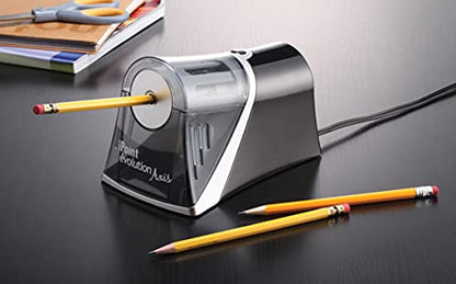 Westcott 15510 iPoint Evolution Axis Electric Sharpener, Silver