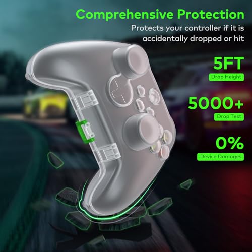 Tiiletzote Protective Travel Case for Xbox Series X/S Controller, 1:1 Fit - color: White