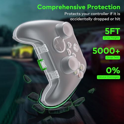 Tiiletzote Protective Travel Case for Xbox Series X/S Controller, 1:1 Fit - color: White