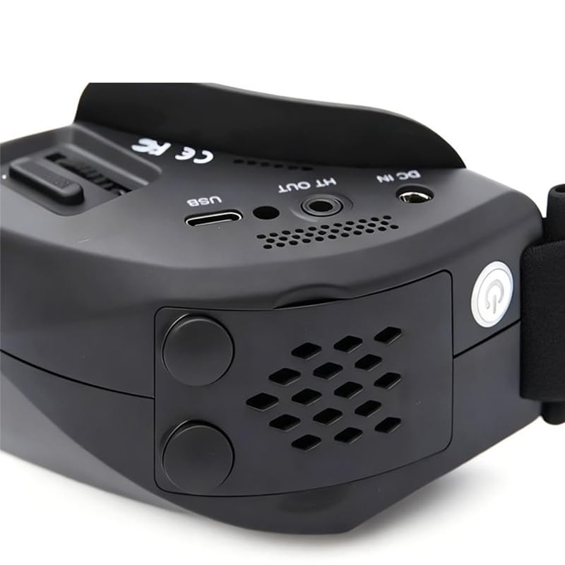 SKYZONE SKY04O Pro FPV Goggles Have a Stunning Miniature OLED Screen, immersive Flight Experience, high-Definition Video Transmission, Adjustable Diopter, Drone Goggles Have Real Scenes