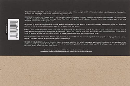 Canson Montval Watercolor Paper Block, 6x9 in - size: 6" x 9"