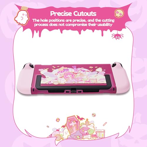 GeekShare Protective Shell Compatible with Switch 2 - color: Patch Moe Doll