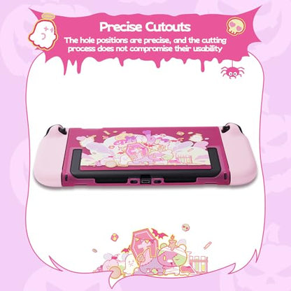 GeekShare Protective Shell Compatible with Switch 2 - color: Patch Moe Doll