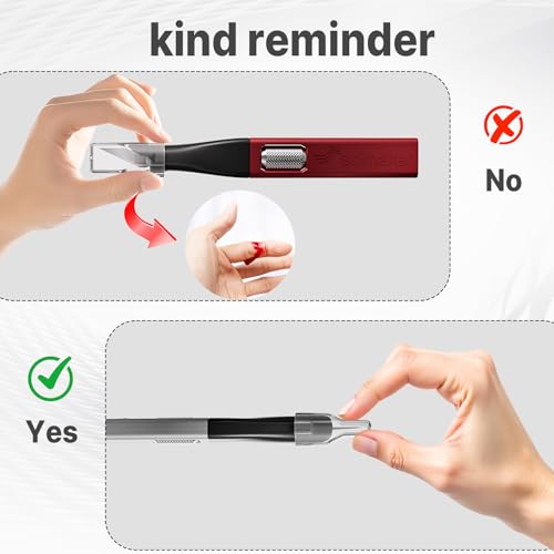 Precision Craft Knife, #11 Blade Storage, 3-Pack Black - color: Black*3pcs