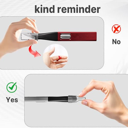 Precision Craft Knife, #11 Blade Storage, 3-Pack Black - color: Black*3pcs