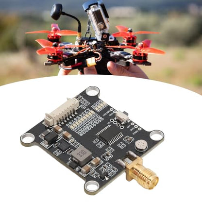 Yoidesu 1.2G VTX, 1.6W Video Transmitter Module, 1.2GHz Frequency Band for Stable, RC Drone Transmitter Module with Low Latency, Compact & Lightweight, for FPV Racing