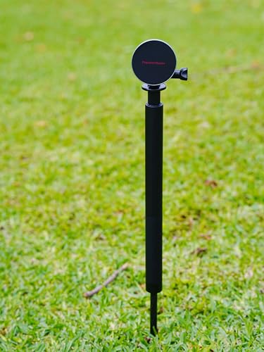 Golf Monopod Stick, Record Golf Swing with Magnetic Phone Holder - color: A-Magnetic