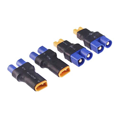 4pcs EC3 to XT30 Male Female RC Connector Adapter(E51-4)