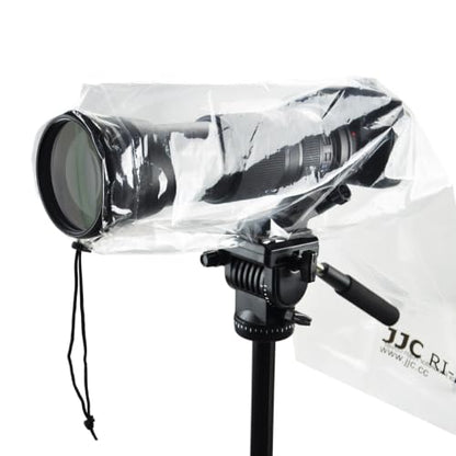JJC Camera Rain Cover Sleeve for DSLR w/Lens up to 18", Waterproof, 2-Pack - color: 2-Pack