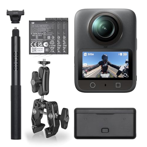 DJI Osmo 360 Motorcycle Handlebar POV Combo, 360 Action Camera - style: DJI Osmo 360 Motorcycle Handlebar POV Combo