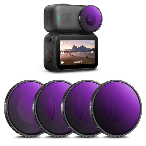K&F CONCEPT ND Filter Set Compatible with DJI Osmo Nano - style: ND8+ND16+ND32+ND64