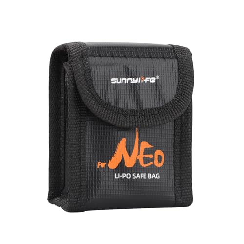 Lipo Battery Bag for DJI Neo 2/Neo Batteries - for 2 batteries - color: for 2pcs batteries