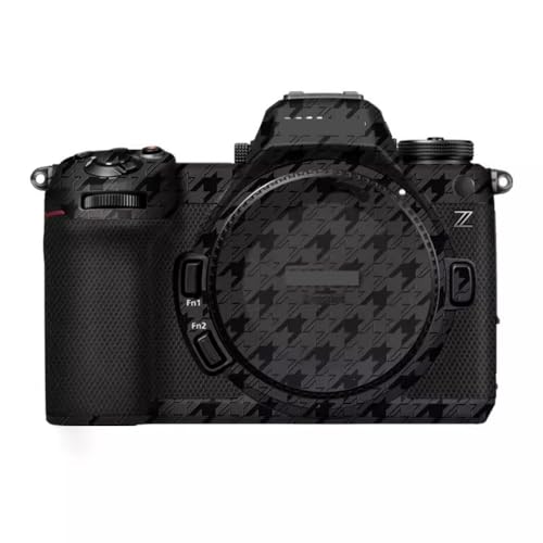 Z63 Nikonz6iii Camera Sticker Camera Decal Skins Z6 III Camera Skin Protector Anti-Scratch Wrap Cover for Nikon Z6III Mark III (Plover Black) - color: Plover Black