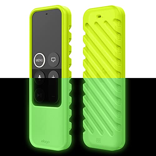 elago R3 Protective Case for Apple TV 4K Siri Remote 1st Generation - color: Neon Yellow