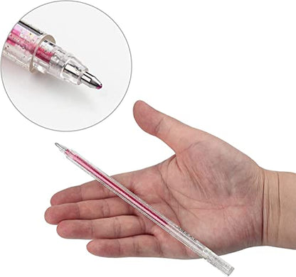 SMOOTHERPRO Glitter Gel Pens, 8 Colors 1.0mm Sparkle Ink - size: 1 Count (Pack of 8)