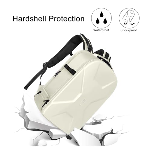 MOSISO Camera Backpack, DSLR/SLR/Mirrorless Photography Camera Bag - color: Beige