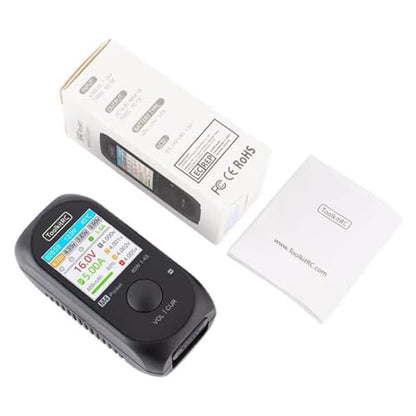M4 80W 5A MINI Pocket Smart Compact Balance Charger Built-in USB C XT30 XT60 Output for ToolkitRC 1-4S Lipo LiHv Life Battery (M4 Pocket 1PC) - style: M4 Pocket 1PC