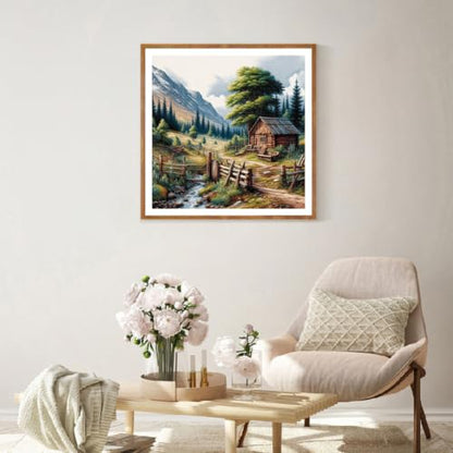 FHBUBPUP Landscape Diamond Art Kits for Adults, Diamond Painting Kits