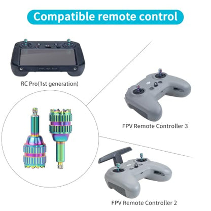 2 Pair Joy Sticks for DJI FPV Remote Controller 3/2
