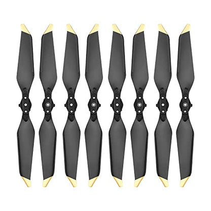 HeiyRC 8Pcs Low-Noise Propellers for DJI Mavic Pro/Mavic Pro Platinum Drone,8331 Quick-Release Folding Replacement Props,4 CCW+4 CW