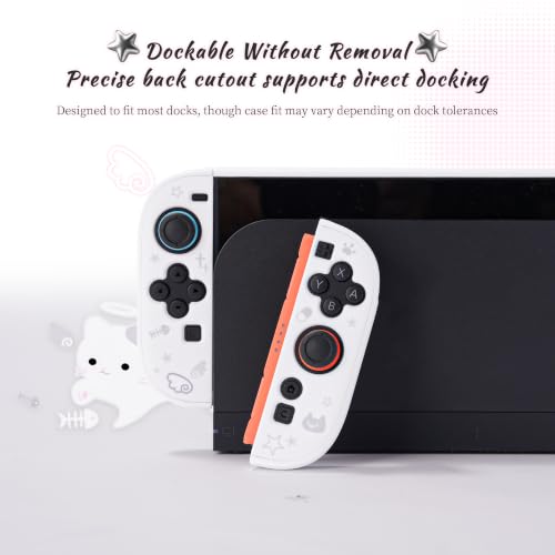 GeekShare Protective Shell Compatible with Switch 2 - color: Star Angel Cat