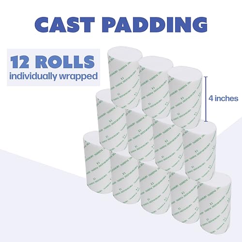 Oasis Orthopedic Cotton Cast Padding 4in x 4yds 12/Bg
