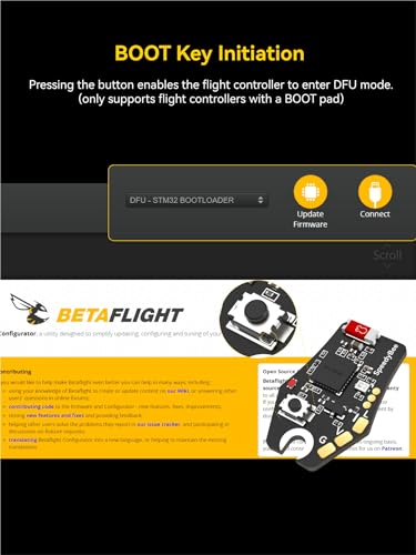 SpeedyBee Meteor FPV Drone LED Lights Strip-Wireless Configuration Light with Length Flexibility Multi-Colors for 2.5 3 3.5 Inch Cinewhoop FPV Frame Flight Controller