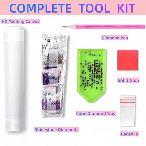 Tropical Beach Diamond Painting Kit for Adults,Gem Art for Beginners - color: KM594-1