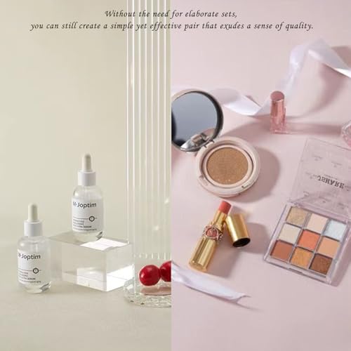 8PCS Non-Wrinkle Product Photography Backdrops, 28x20IN - color: White Grey yello