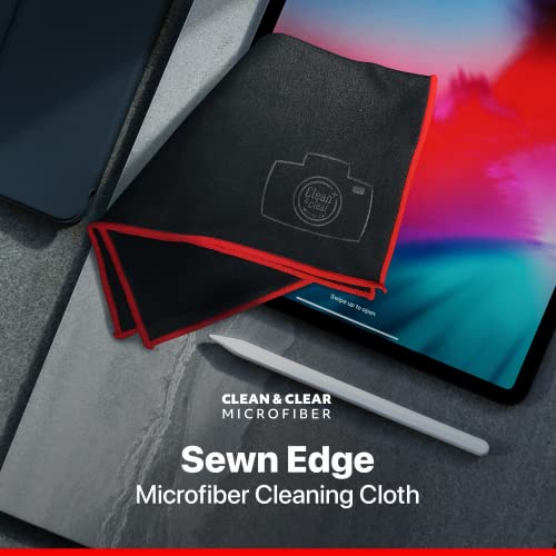 [8 Pack] Ultra Premium Quality Lens Cleaning Microfiber Cloth - Microfiber Cleaning Cloth, Camera Lens, Glasses, Screens, and All Lens.