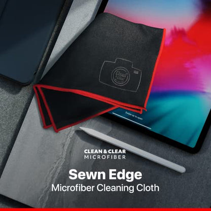 [8 Pack] Ultra Premium Quality Lens Cleaning Microfiber Cloth - Microfiber Cleaning Cloth, Camera Lens, Glasses, Screens, and All Lens.