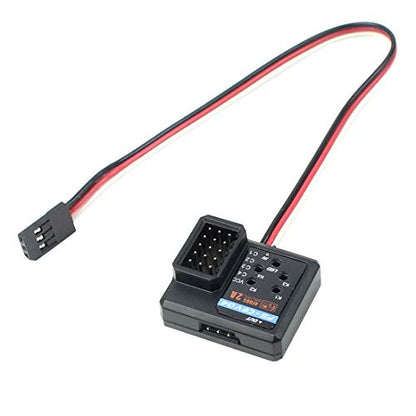 Flysky FPV Racing Transmitter Receiver Temperature Telemetry Data Module Set Voltage Collection Module Serial Bus Receiver for FS I6 I10 IT4S TX IA6B IA4B IA10B RX IBus (FS-CEV04)