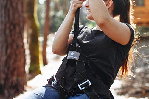 300' Rogue Zip Line Kit (One Set of Riding Gear) - size: 300'