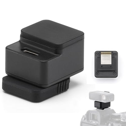 Original for DJI Mic 3/Mic Mini Camera Adapter, Connect Receiver for Sony A6700 ZV-E10 A7C A1 A9M3 FX3 Camera MI Hot Shoe,DJI Mic Mini Accessories