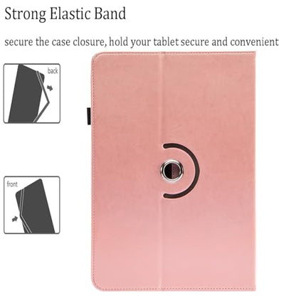 Universal 10 10.1 11 Inch Android Tablet Case Cover for 9.6-11 Inch Tablet - color: Rosegold