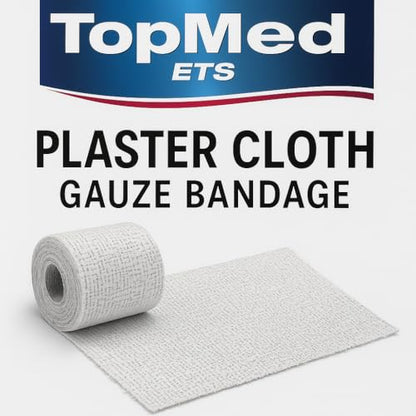 Craft Wrap - Plaster Cloth Gauze Bandage (4" x 3 Yards 10 cm X 2.7 M) 6 Rolls