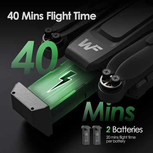 WF20 1080P FPV Camera Foldable Brushless Drone Great Value for Beginners - style: fpv drone