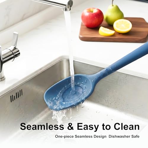 Redfly 5-Piece Food-Grade Silicone Spatula Set for Baking, Heat-Resistant