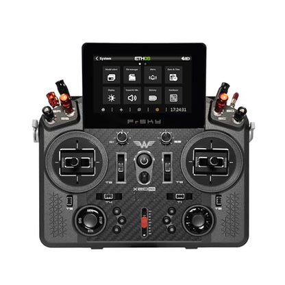 FrSky Tandem X20 PRO AW Radio Transmitter (Battleship Grey) Ultimate Combo - Includes TD SR18 Receiver, Remote NFC Panel & VANTAC Electric Screwdriver, Dual-Band 24CH Flagship System - color: Grey